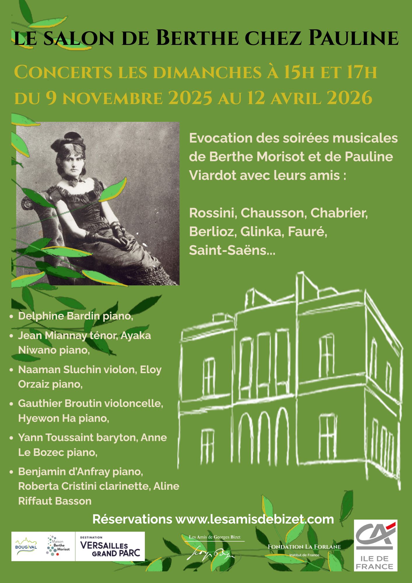 Berthe chez Pauline recto 3e Festival Bizet 150 ans Carmen, cante flamenco