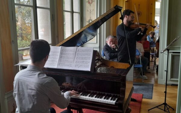 Naaman Sluchin violon Eloy Orzaiz piano